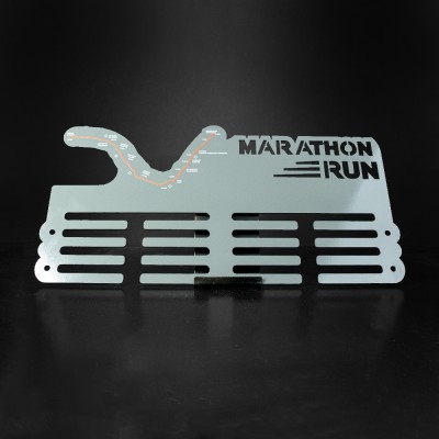 Κρεμάστρα μεταλλίων "Marathon Route"