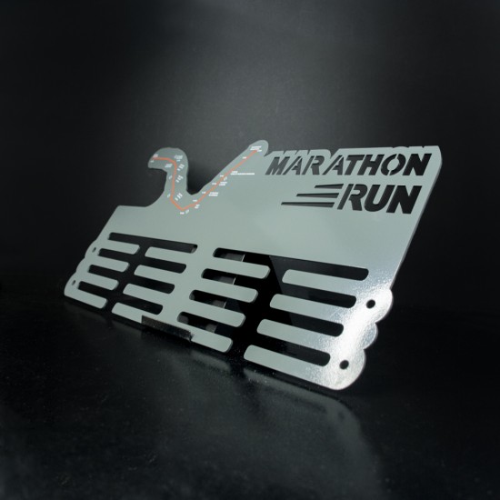 Κρεμάστρα μεταλλίων "Marathon Route"