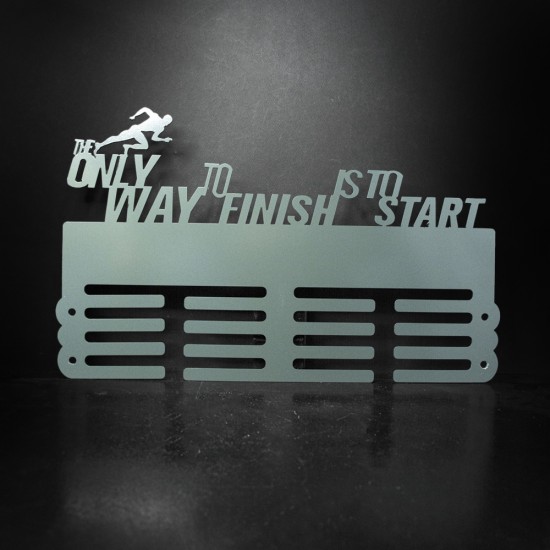 Κρεμάστρα μεταλλίων "The Only Way"