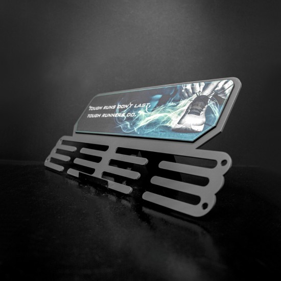 Κρεμάστρα μεταλλίων "TOUGH RUNS"