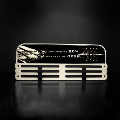 Κρεμάστρα μεταλλίων "Together we row"