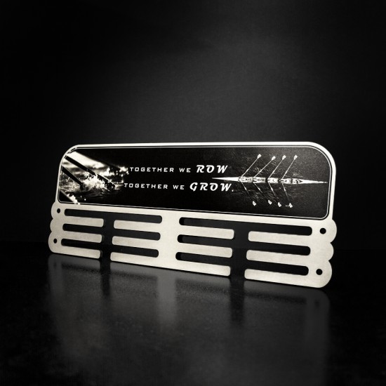 Κρεμάστρα μεταλλίων "Together we row"