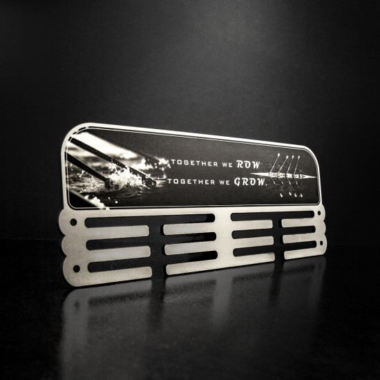 Κρεμάστρα μεταλλίων "Together we row"