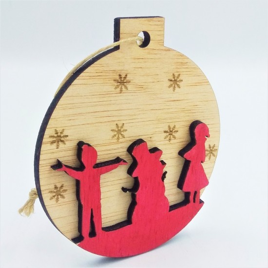 Χριστουγεννιάτικο πολυεπίπεδο στολίδι