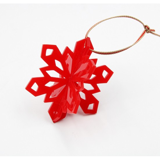 Χριστουγεννιάτικο στολίδι  από plexiglass